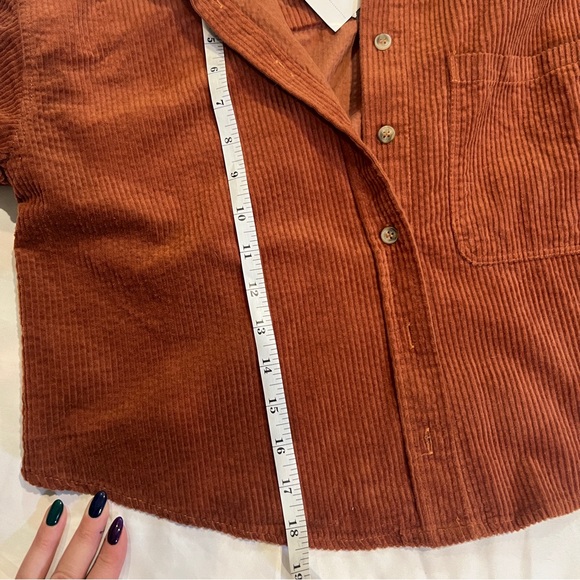 Forever 21 Rust Cropped Jacket - Picture 4 of 4